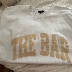 The Bar Varsity sweatshirt